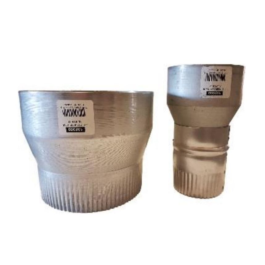 SFBONTTRK-ADP | Sierra Flame Adaptor Kit (2 Adaptors: 4" Flex to 4" Hard and 6" Flex to 6-5/8" Hard) | Boston 36