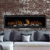 Sierra Flame Austin 65" Deluxe Gas Burning Direct Vent Linear Fireplace