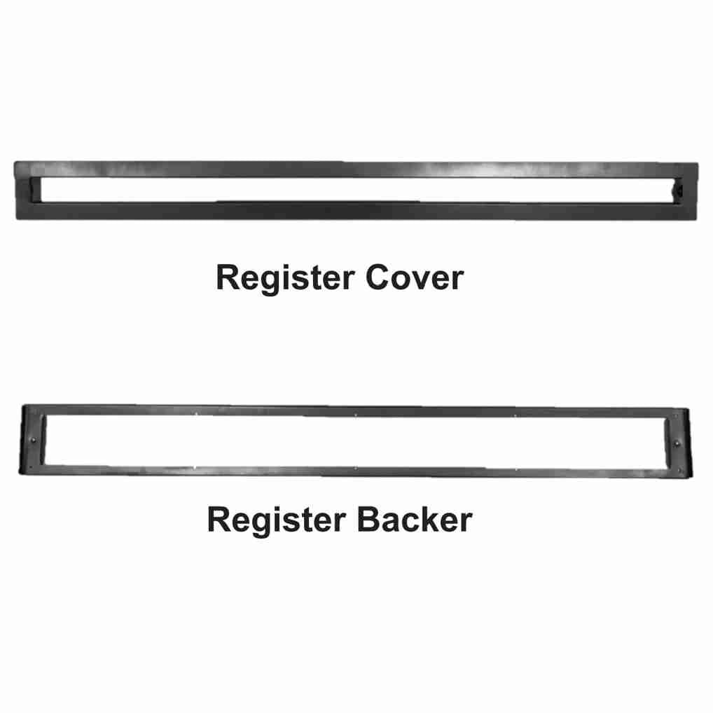 HHT Front Trim Register | Ducted Passive Heat Kit PHFR-MCE-60