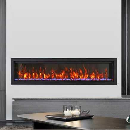 Amantii Symmetry Bespoke 74 Electric Fireplace