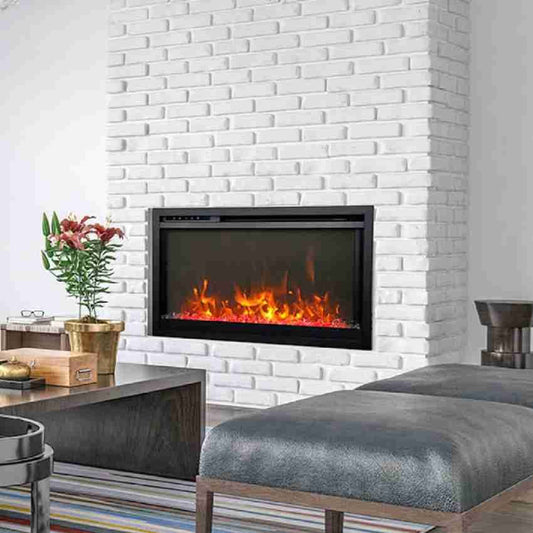 Amantii Traditional Xtra Slim 30 Electric Fireplace | WIFI Smart