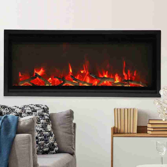 Amantii Symmetry Extra Slim 42 Electric Fireplace | WIFI Smart