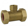 PFTF-DDB6 | Pro-Flex CSST Brass Tee Female Branch | 1" x 1" x 1/2"