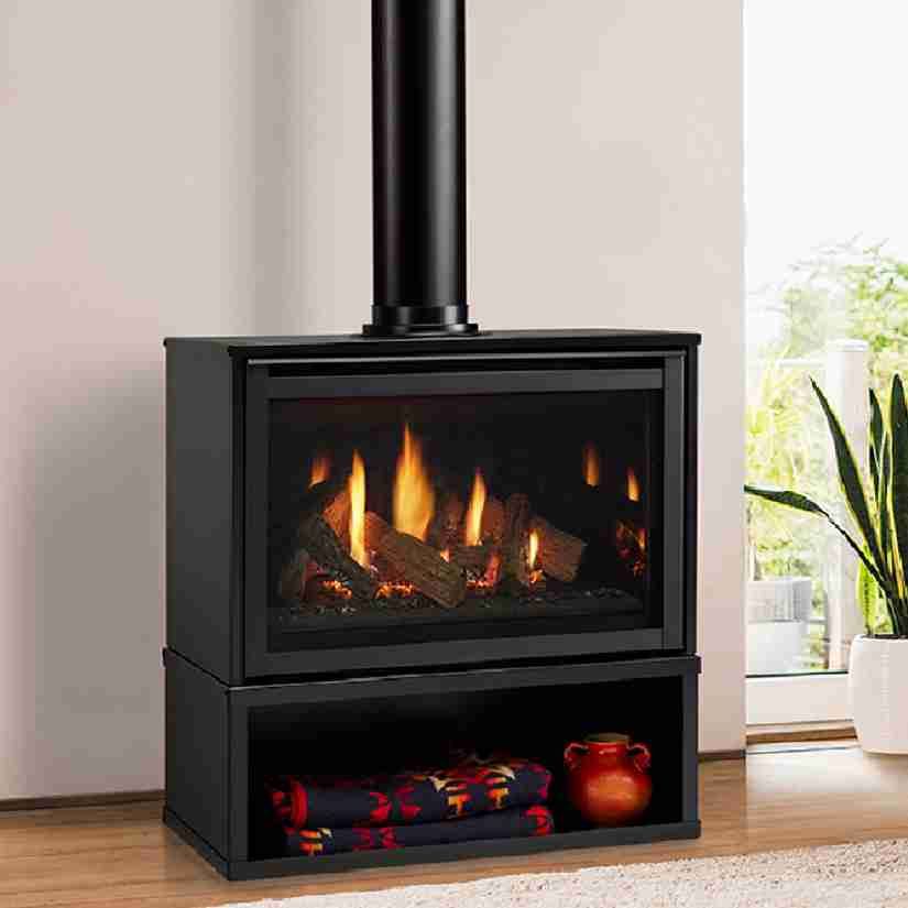 Free Standing Steel Stove | Outer Shell and Pedestal Base | RUBY30I