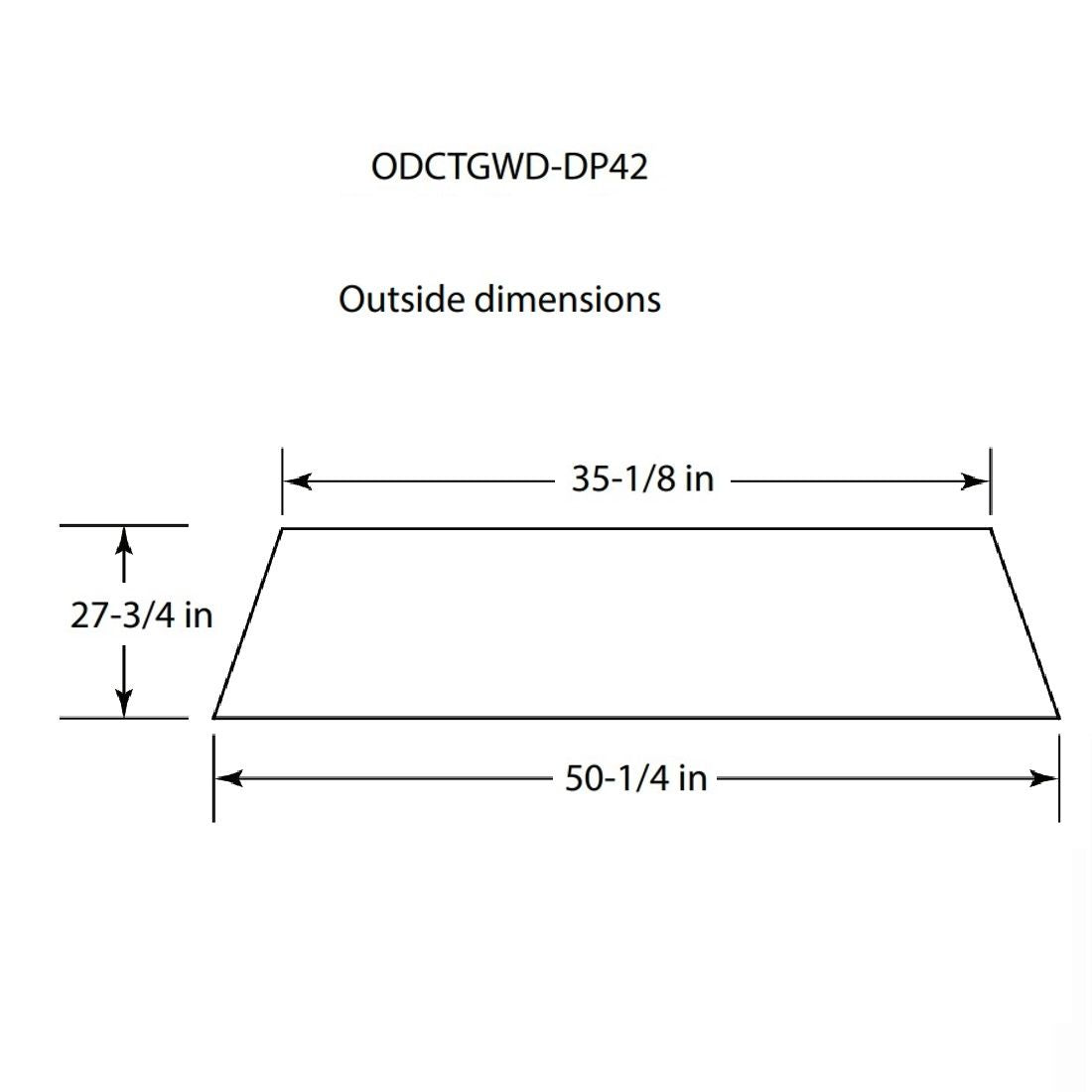 Drain Pan | Cottagewood 42 | Outdoor Lifestyles