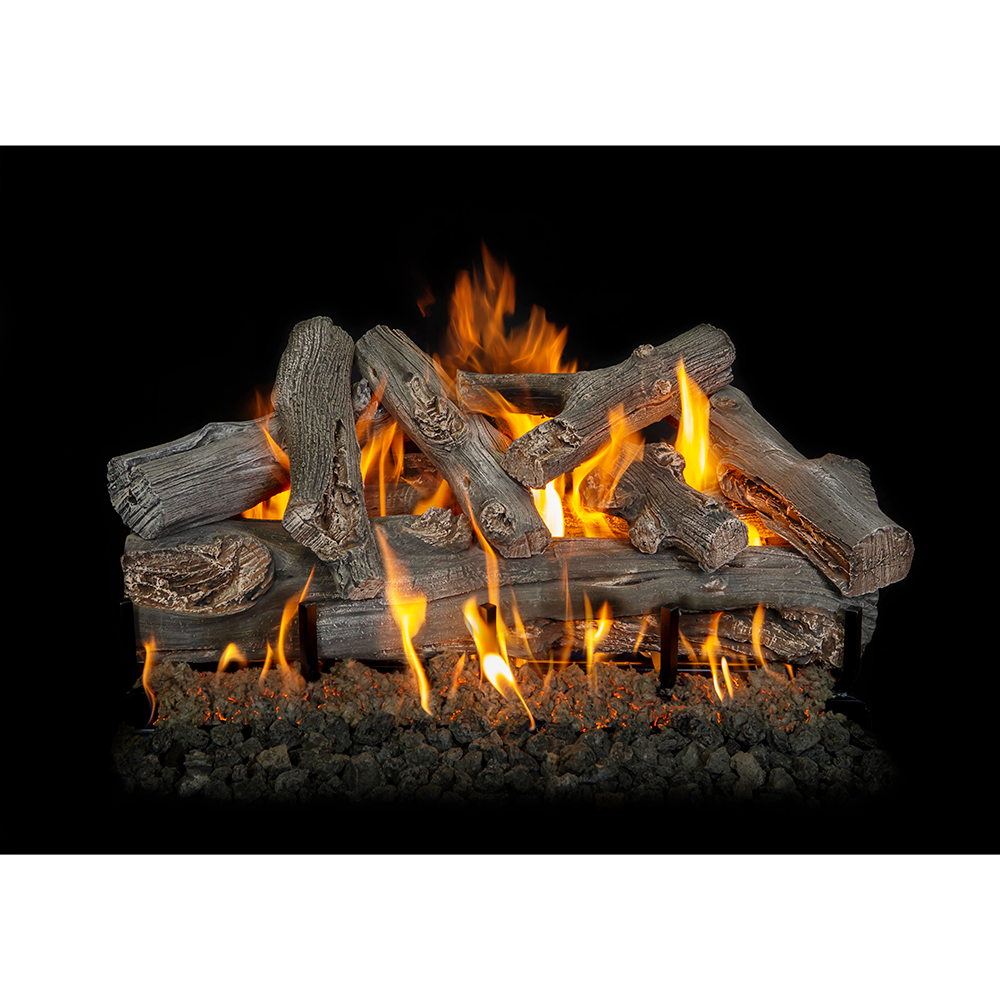 DRIFTWOOD30LOGS | Grand Canyon 30" Western Driftwood 8-Piece Vented Gas Log Set