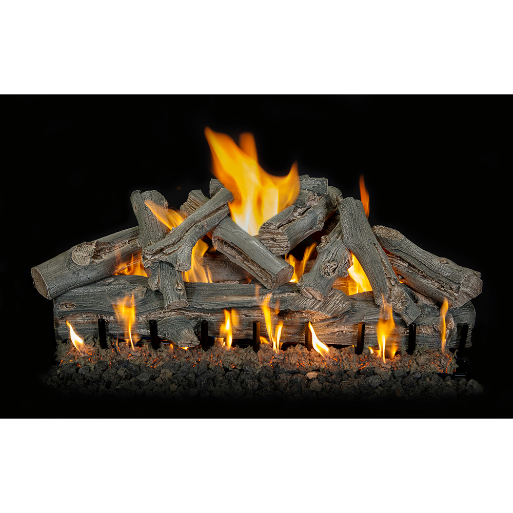 DRIFTWOOD36LOGS | Grand Canyon 36" Western Driftwood 9-Piece Vented Gas Log Set