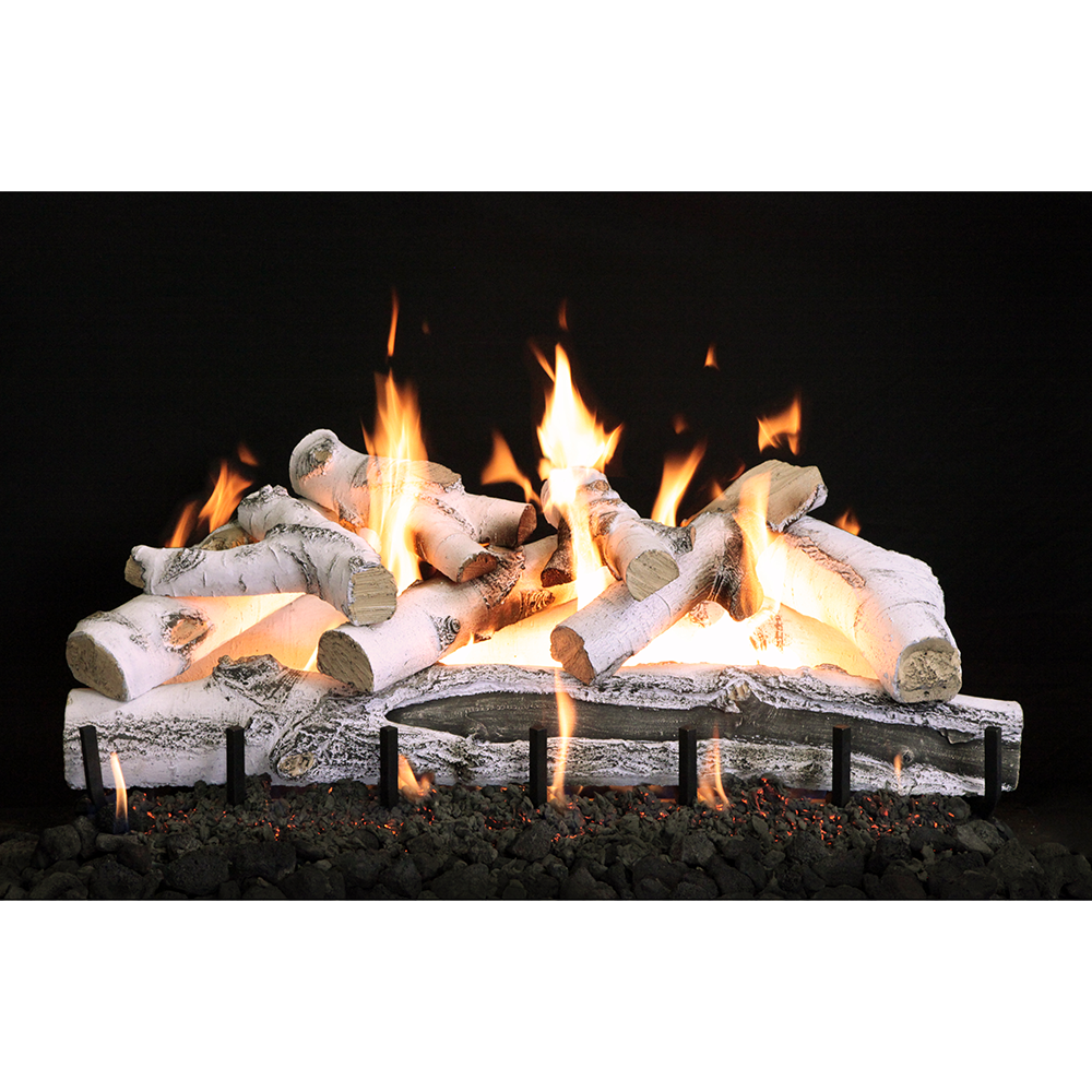 ASPEN36LOGS | Grand Canyon 36" Quaking Aspen 9-Piece Vented Gas Log Set