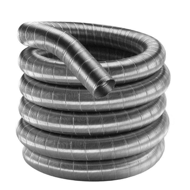 3DF304-15 | 3" X 15' Duravent DuraFlex 304-Alloy Stainless Steel Liner