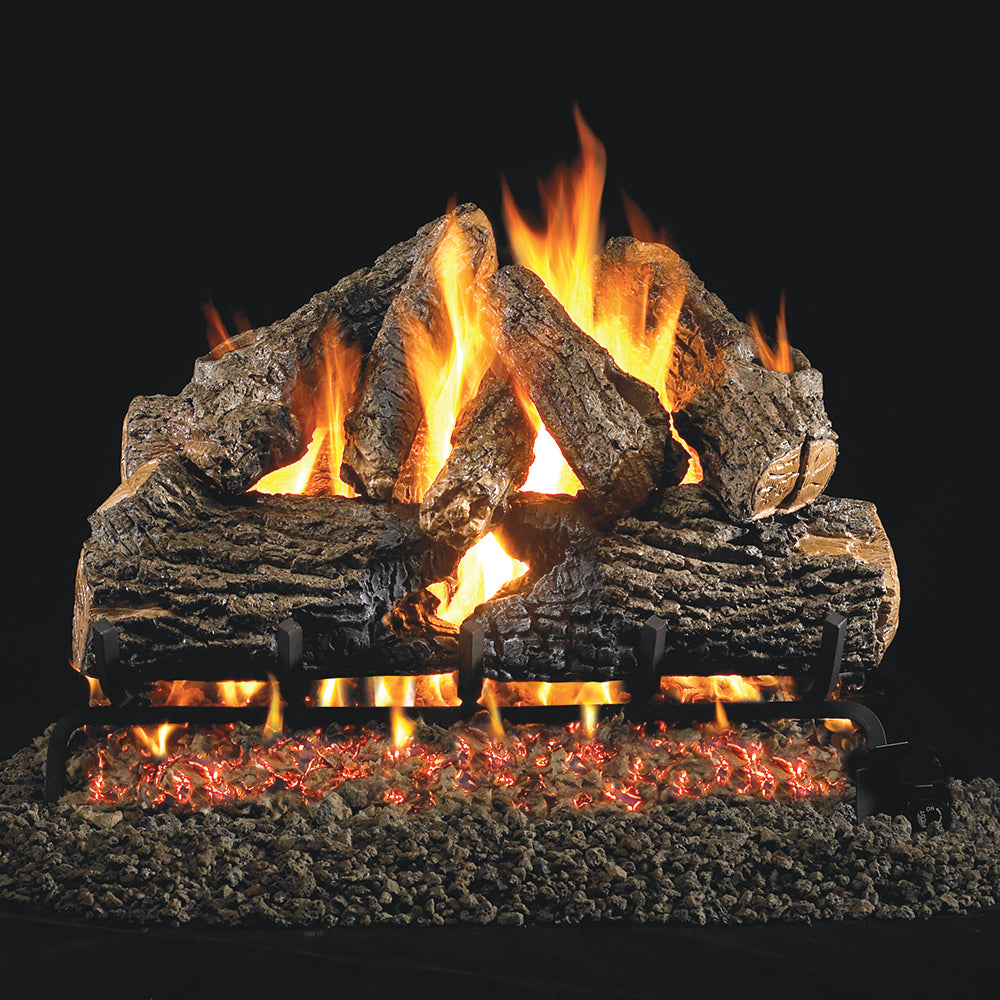 BMO-24 | Ventis 24" Gas Log Burnt Mountain Oak Vented Logs
