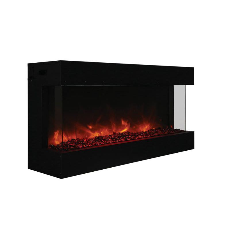 AM50-TRV-XL-WIFI | Amantii Tru-View 3-Sided Deep 50 Electric Fireplace | WIFI Smart