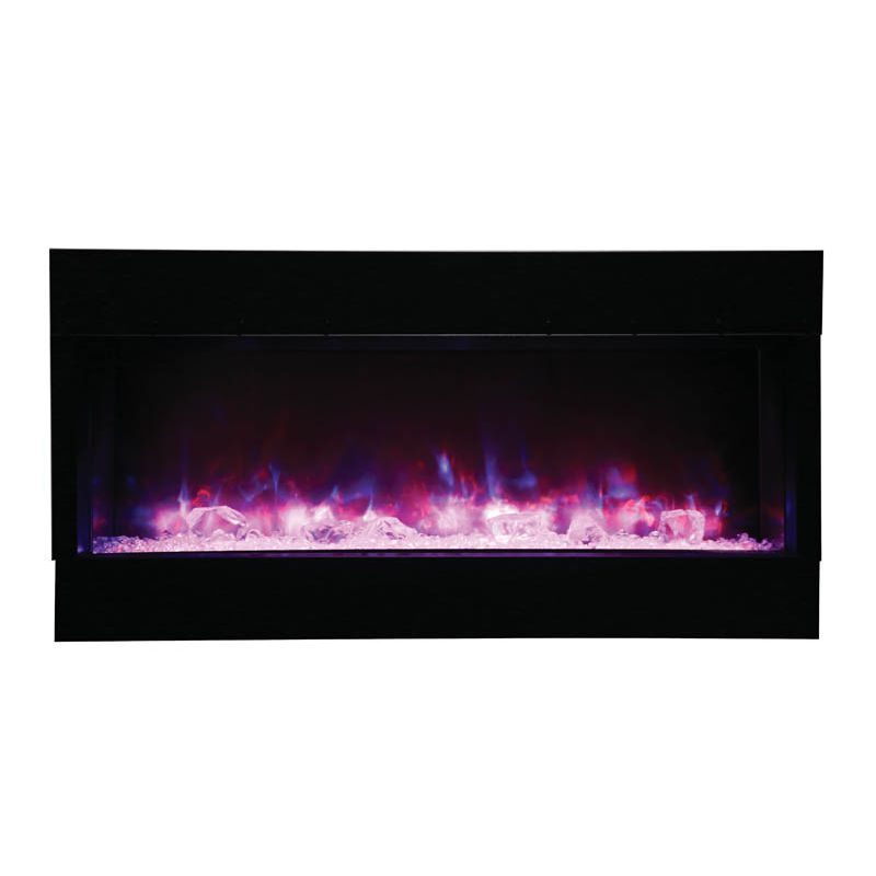 AM50-TRV-XL-WIFI | Amantii Tru-View 3-Sided Deep 50 Electric Fireplace | WIFI Smart