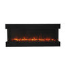 AM60-TRV-XL-WIFI | Amantii Tru-View 3-Sided Deep 60 Electric Fireplace | WIFI Smart