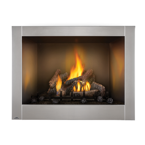 Napoleon Riverside GSS42 | Outdoor Gas Burning Fireplace | Stainless Steel