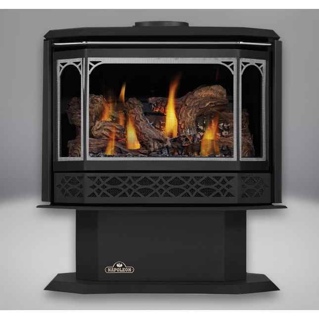 Napoleon Havelock GDS50 | Gas Burning Stove | Top Vented | Pedestal Base | Millivolt Ignition