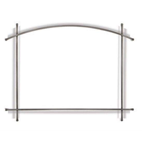 NAPAEAX36SN | Napoleon AX36 Whitney Arched Iron Elements Front | Satin Nickel