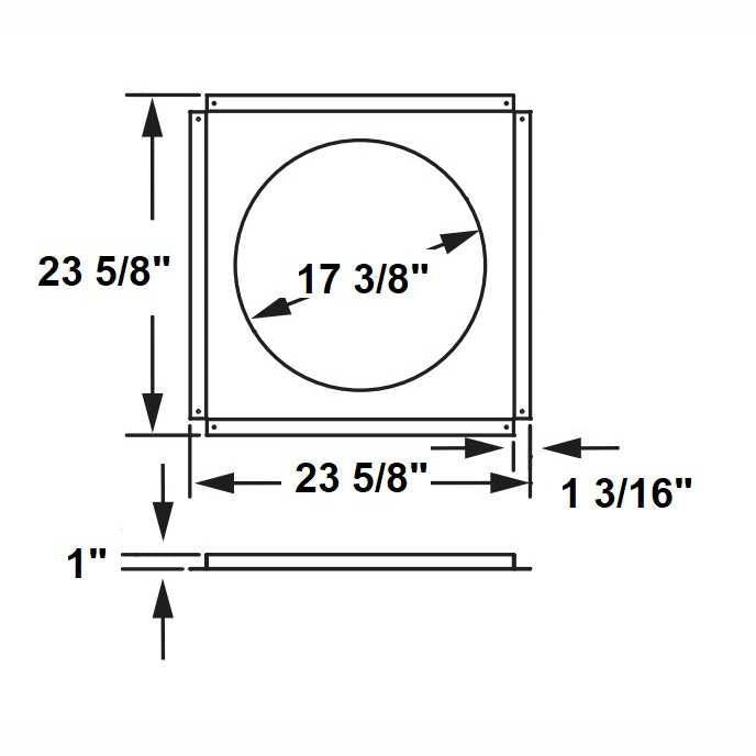 14DCA-FS | Firestop Spacer | DuraChimney II