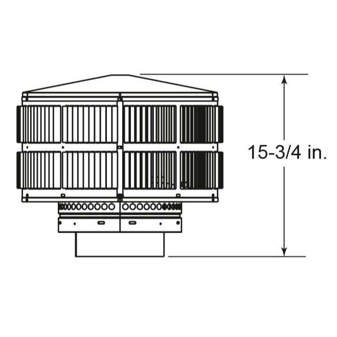 HHTTR344 | Round Termination Cap | SL300 | HHT