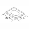 HHTFS540 | 30 Deg. Firestop Spacer | SL1100 | HHT