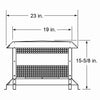 HHTST1175SS | Square Termination Cap | Stainless | SL1100 | HHT