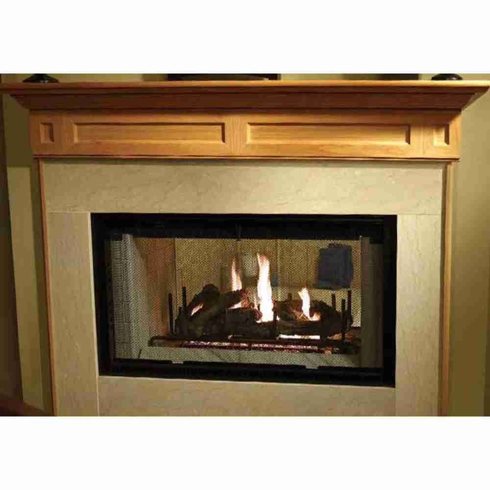 Majestic Wood Burning Fireplace | Radiant | Designer See-Thru 42