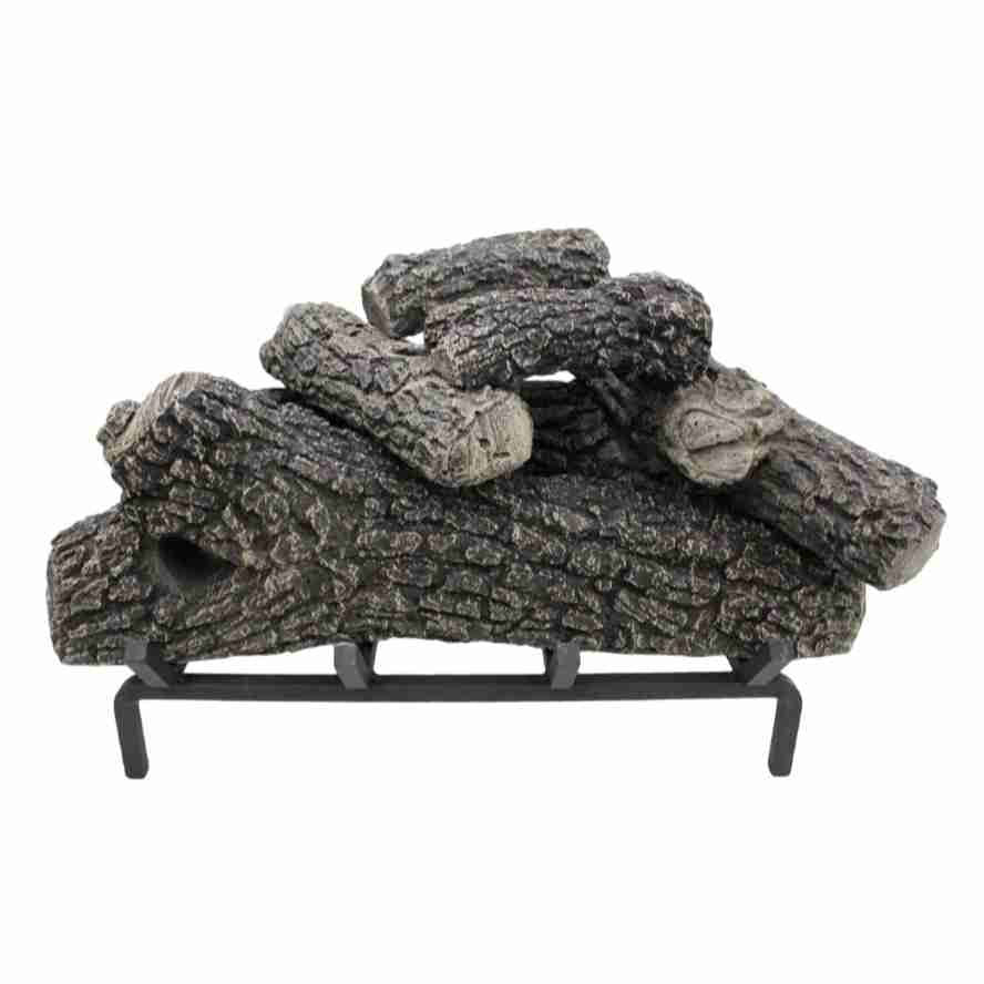 CLX6-24 | Hargrove 24" Classic Oak Logs | Fresh Cut Series | Vented Gas Logs