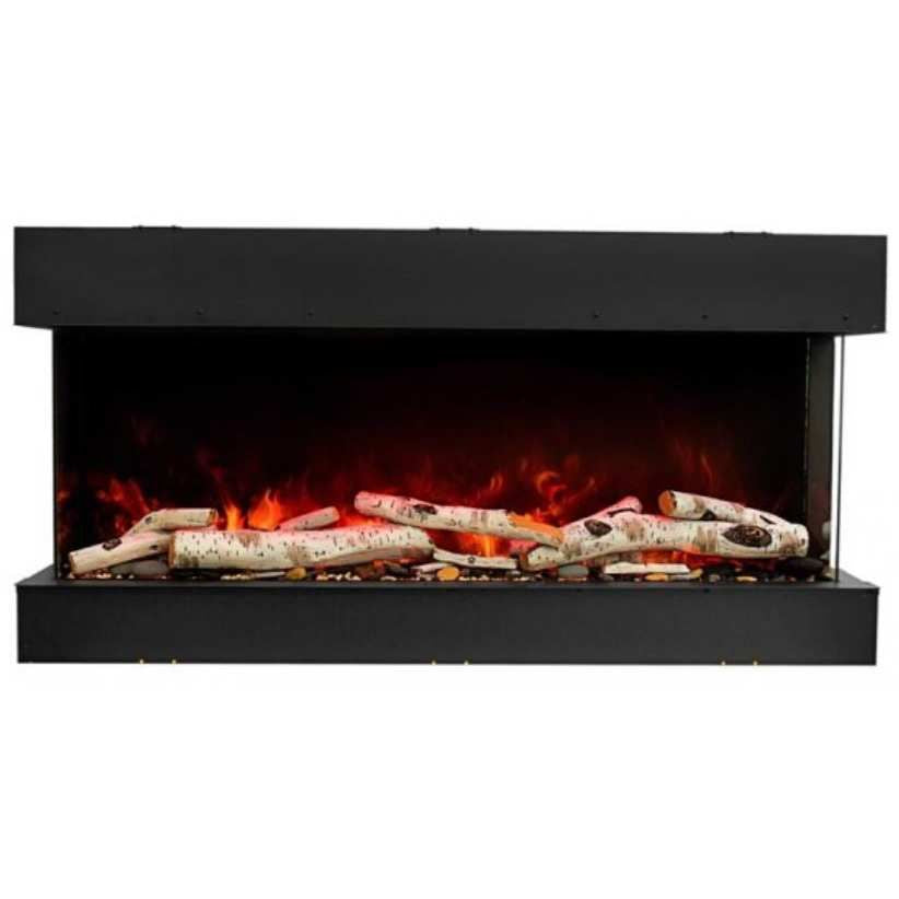 Amantii Tru-View 3-Sided Slim 30 Electric Fireplace | WIFI Smart