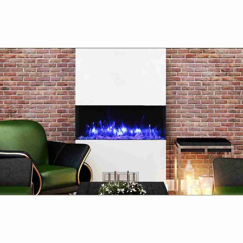 Amantii Tru-View 3-Sided Slim 40 Electric Fireplace | WIFI Smart