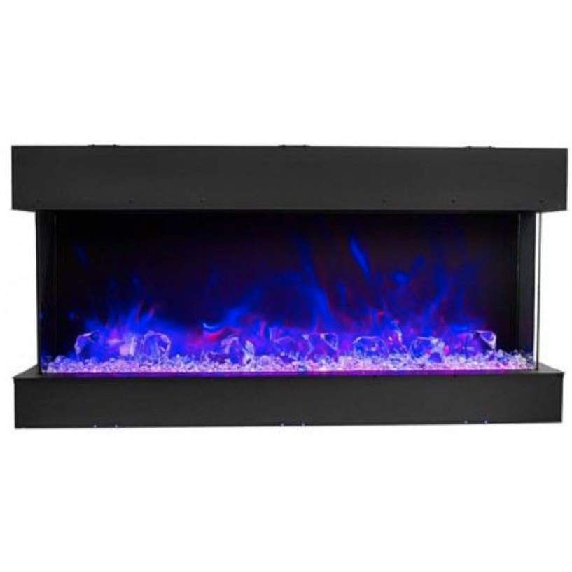 AM50-TRV-SLIM-WIFI | Amantii Tru-View 3-Sided Slim 50 Electric Fireplace | WIFI Smart
