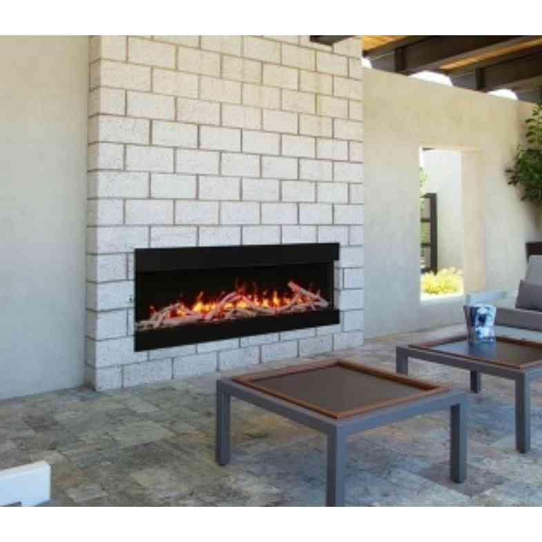 AM60-TRV-SLIM-WIFI | Amantii Tru-View 3-Sided Slim 60 Electric Fireplace | WIFI Smart