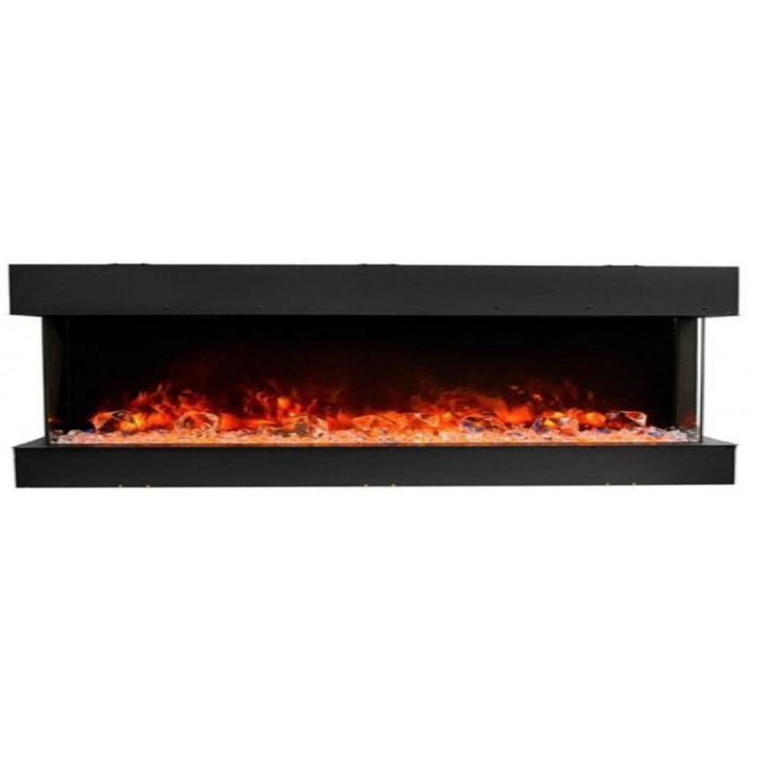 AM72-TRV-SLIM-WIFI | Amantii Tru-View 3-Sided Slim 72 Electric Fireplace | WIFI Smart