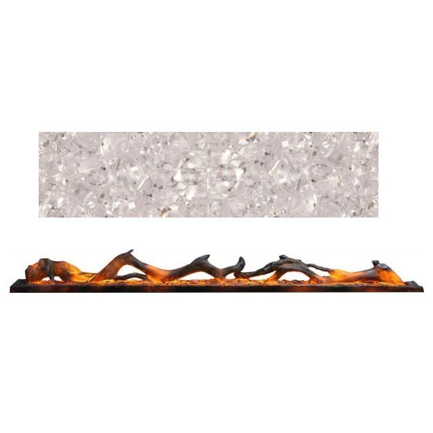 AMSYM-74-WIFI | Amantii Symmetry 74 Electric Fireplace | WIFI Smart