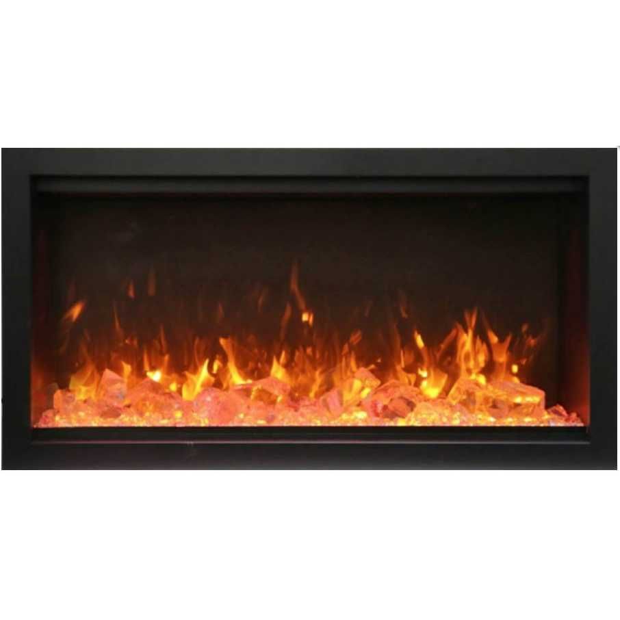 Amantii Symmetry Extra Tall 34 Electric Fireplace | WIFI Smart