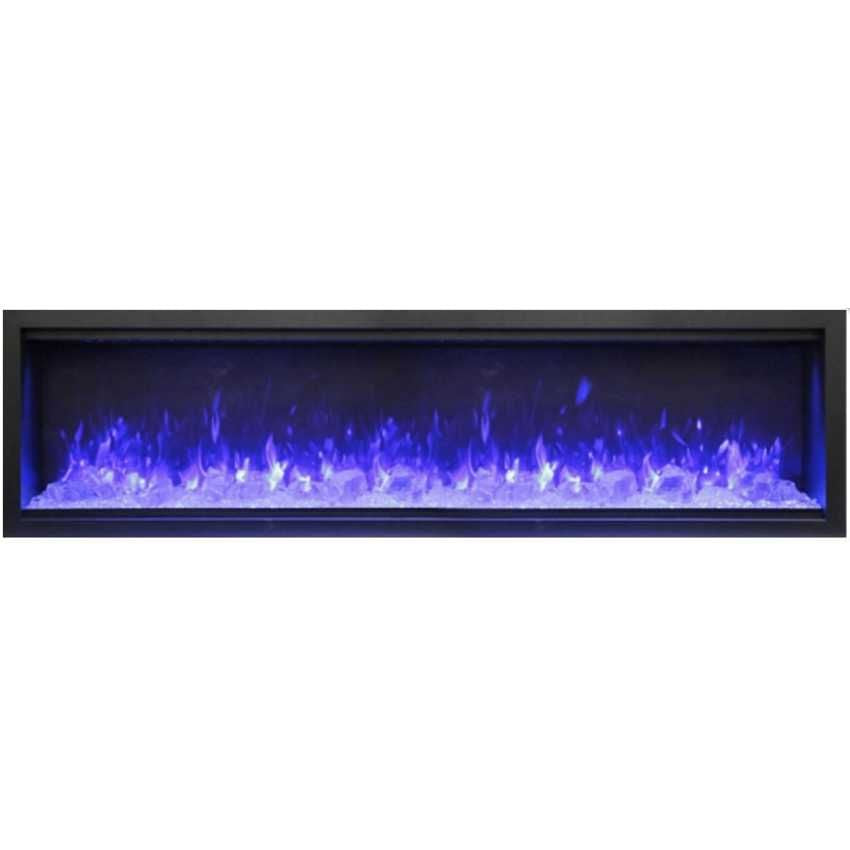 AMSYM-74-XT-WIFI | Amantii Symmetry Extra Tall 74 Electric Fireplace | WIFI Smart