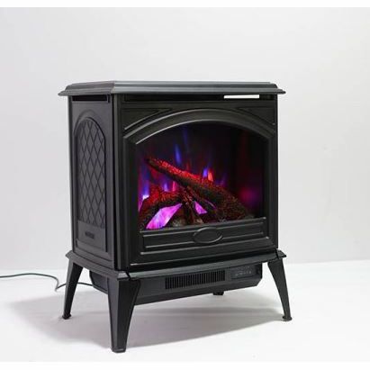 E50-NA | Sierra Flame Cast Iron Freestanding Electric Fireplace