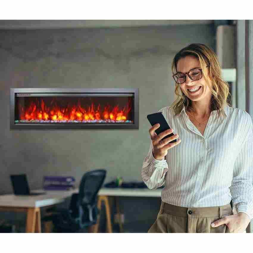 Amantii Symmetry Bespoke 50 Electric Fireplace