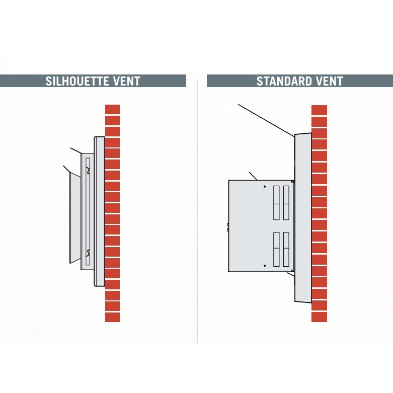 NAPST47U | Napoleon Silhouette Terminal Kit | 4" & 7" Venting