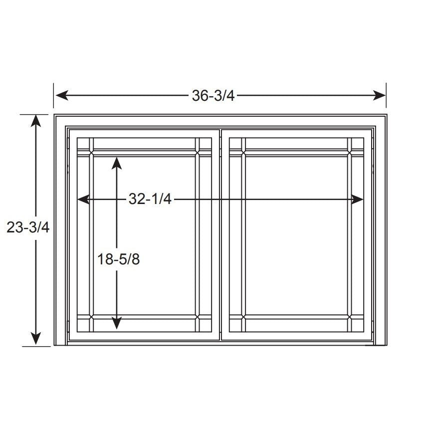 Simplifire | Mission Style Front | Operable Door | SF-INS35