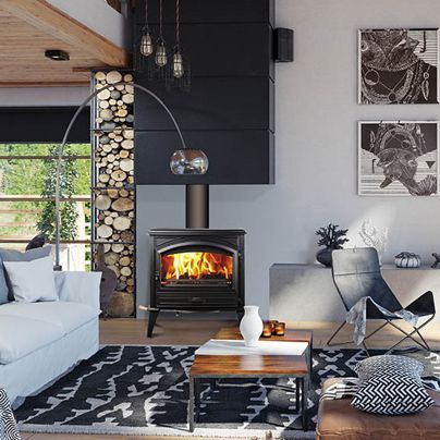 SFLynwood-W76 | Sierra Flame Lynwood W76 Cast Iron Stove