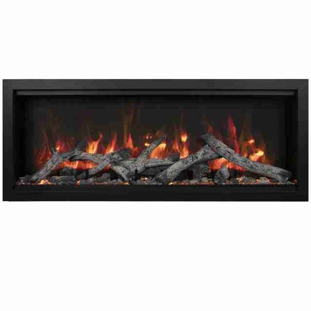 AMSYM-74-XT-BESPOKE | Amantii Symmetry Bespoke Extra Tall 74 Electric Fireplace