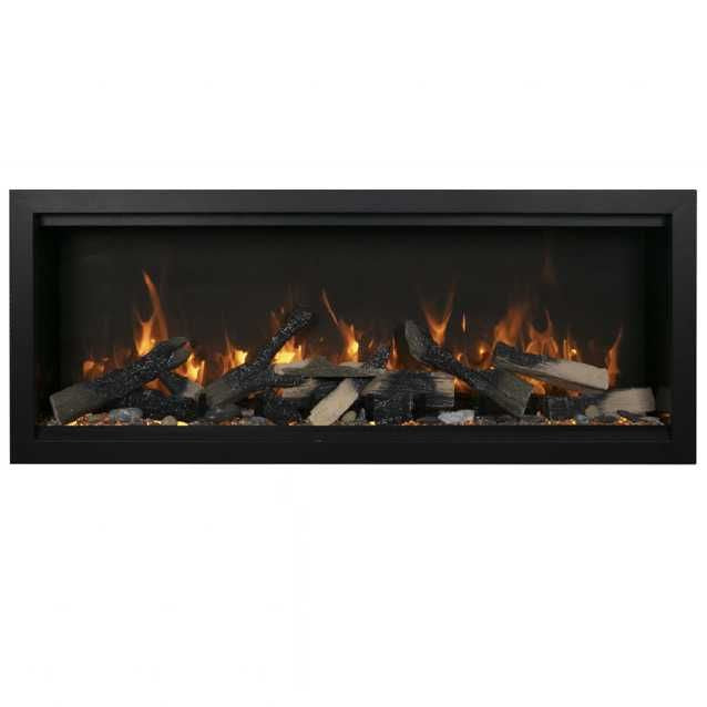 AMSYM-74-XT-BESPOKE | Amantii Symmetry Bespoke Extra Tall 74 Electric Fireplace