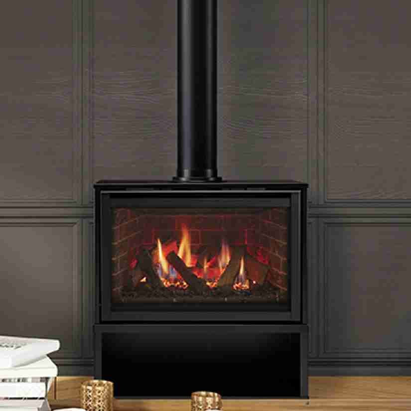 Free Standing Steel Stove | Outer Shell and Pedestal Base | RUBY30I