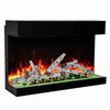 Amantii Tru-View Bespoke 45 3-Sided Electric Fireplace
