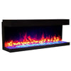 Amantii Tru-View Bespoke 65 3-Sided Electric Fireplace