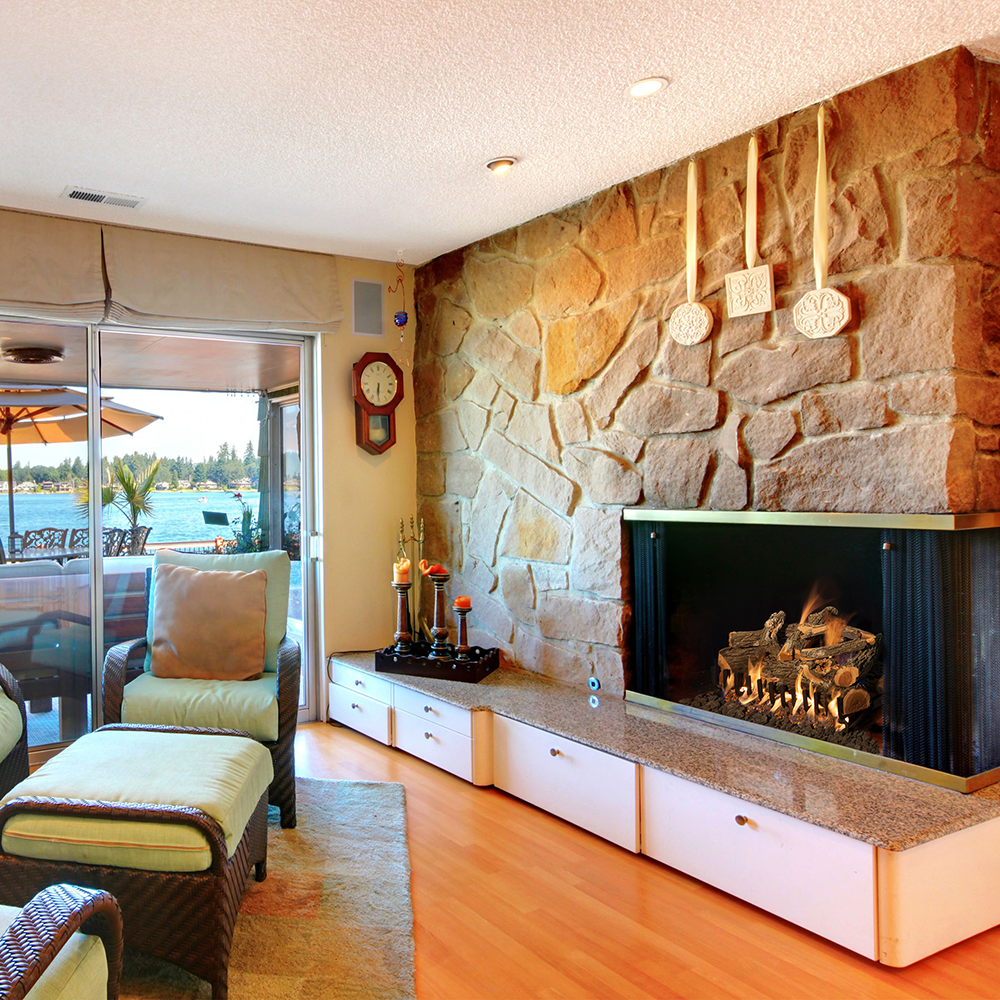 AWO30LOGS | Grand Canyon 30" Arizona Weathered Oak 8-Piece Vented Gas Log Set