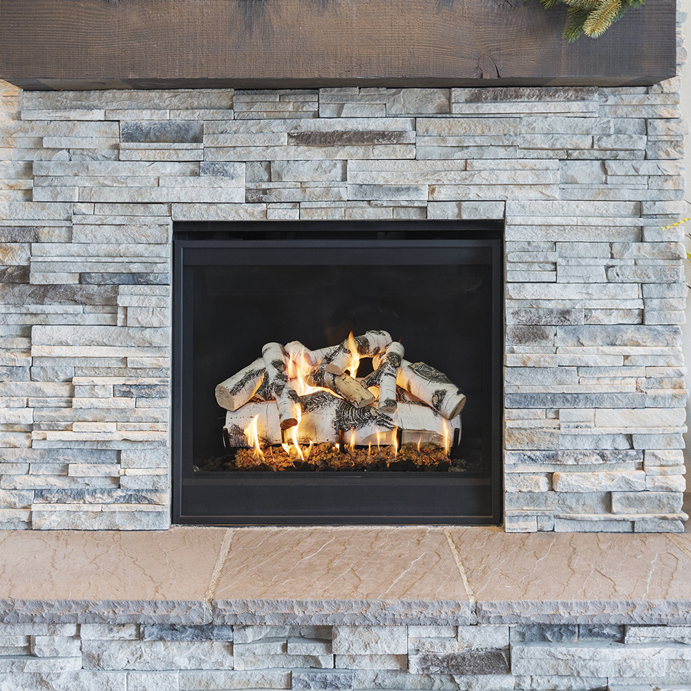 ASPEN18LOGS | Grand Canyon 18" Quaking Aspen 5-Piece Vented Gas Log Set