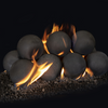 CB6-4-B | Grand Canyon 6-inch Black Fiber Cannonballs 4-Piece