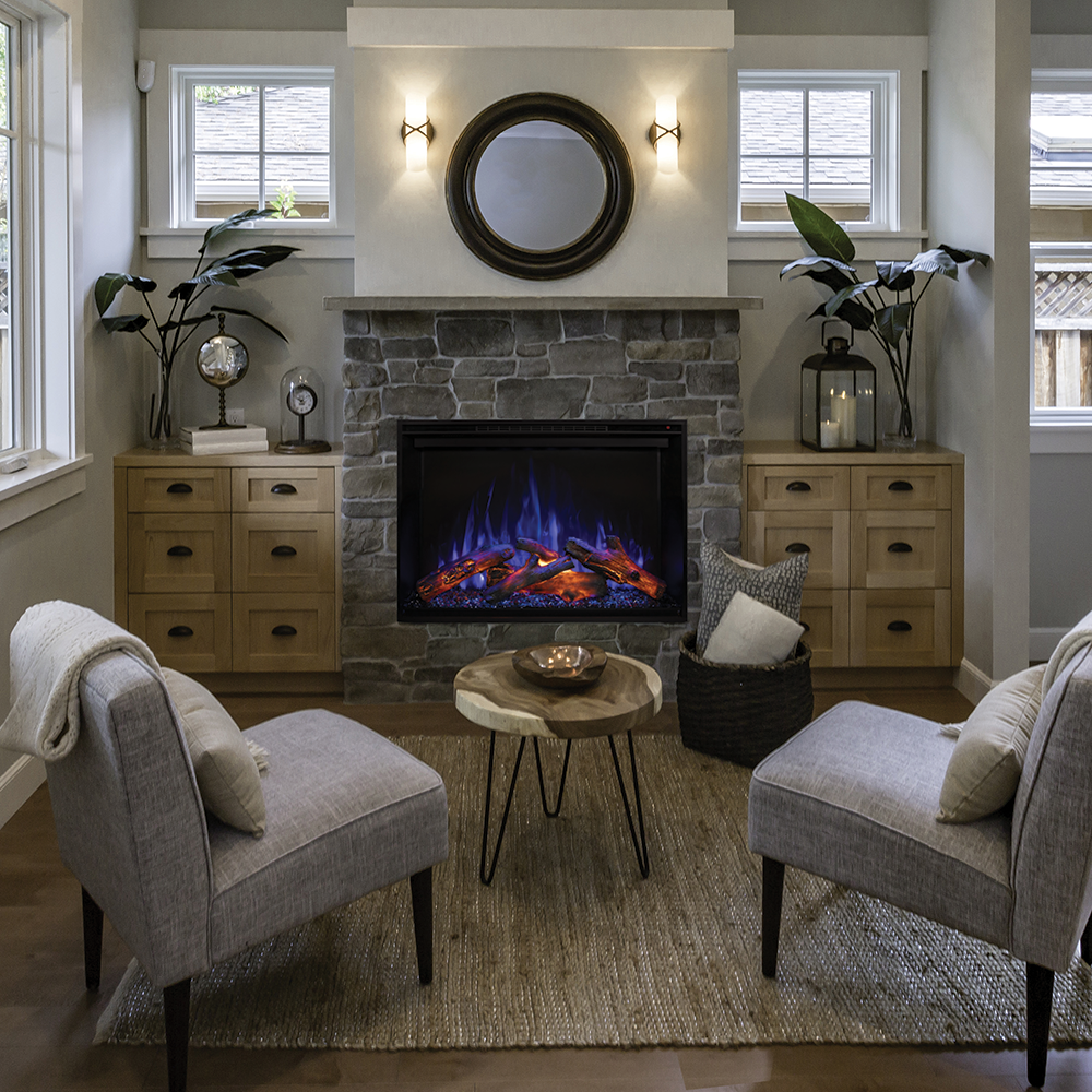 Modern Flames RS-5435 | Redstone Traditional 54" | Electric Fireplace