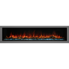 Modern Flames LPM-8016 | Landscape Pro Multi 80" Multi-Sided Built-In | Electric Fireplace