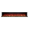 Modern Flames LPM-9616 | Landscape Pro Multi 96" Multi-Sided Built-In | Electric Fireplace